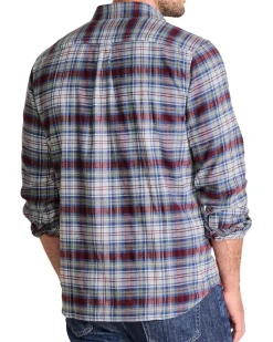 Vineyard Vines Great Point Plaid Vineyard Flannel Shirt Men's
