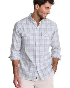 Vineyard Vines Hummock Pond Plaid Island Slub Shirt Men's