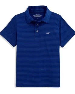 Vineyard Vines Kids Bradley Stripe Sankaty Polo (Toddler/Little Kids/Big Kids)