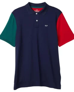 Vineyard Vines Kids Edgartown Pique Polo (Toddler/Little Kid/Big Kid)