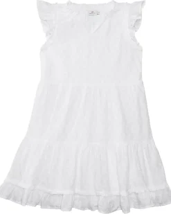 Vineyard Vines Kids Eyelet Ruffle Dress (Toddler/Little Kid/Big Kid)
