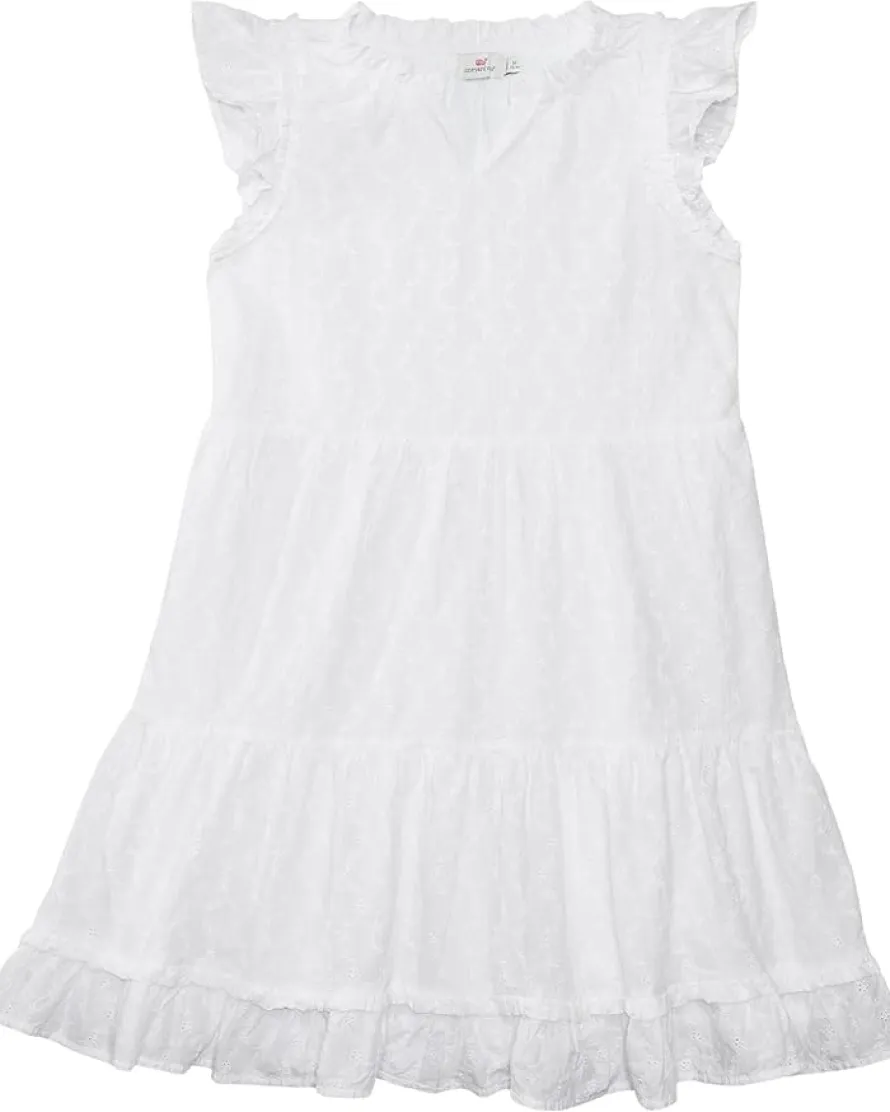 Vineyard Vines Kids Eyelet Ruffle Dress (Toddler/Little Kid/Big Kid)