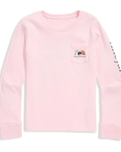 Vineyard Vines Kids Long Sleeve Pocket Tee (Toddler/Little Kid/Big Kid)