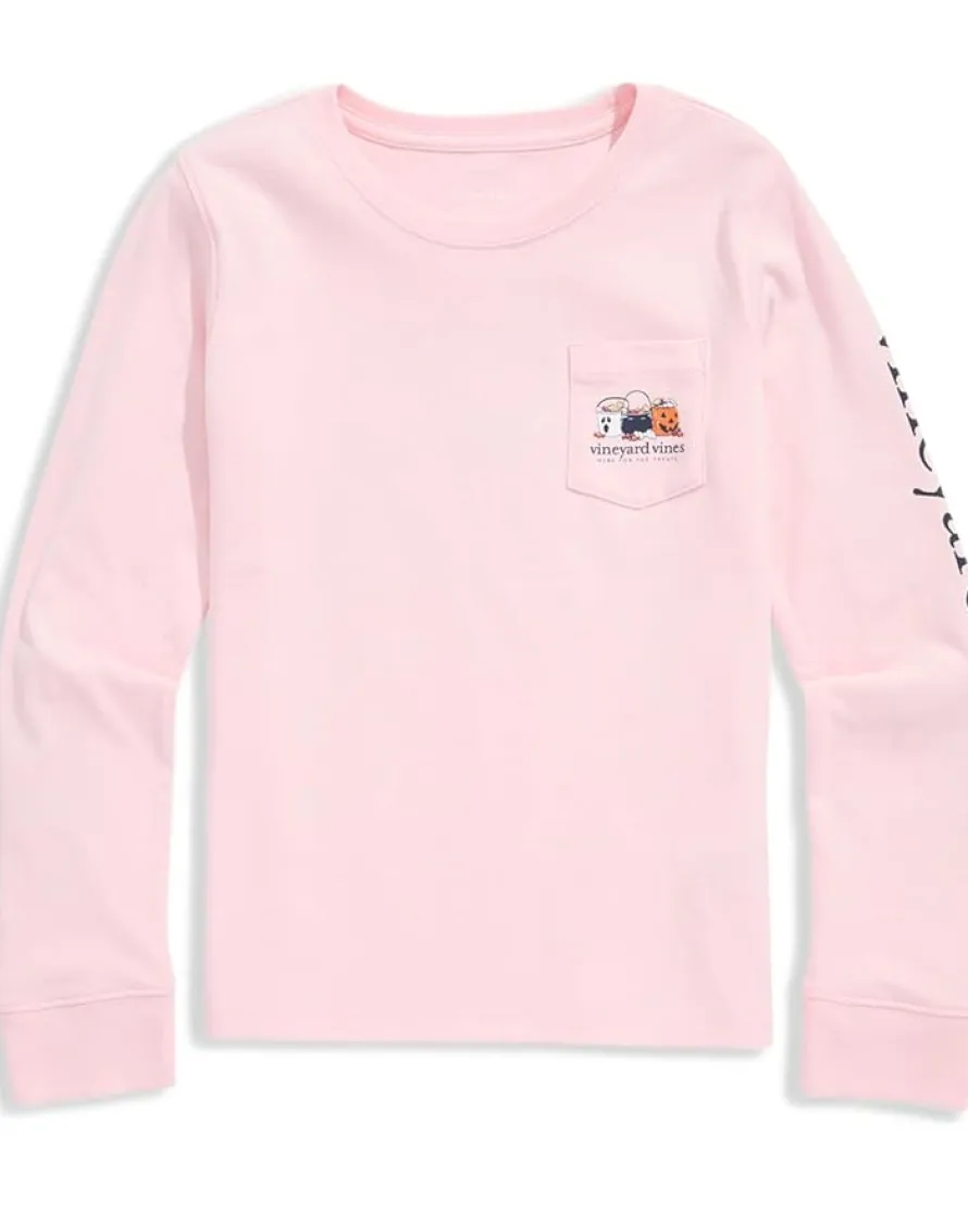 Vineyard Vines Kids Long Sleeve Pocket Tee (Toddler/Little Kid/Big Kid)