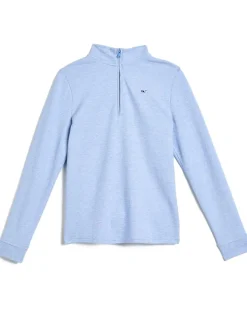 Vineyard Vines Kids Saltwater 1/4 Zip (Toddler/Little Kids/Big Kids)