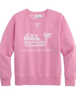 Vineyard Vines Kids Terry Crew (Toddler/Little Kid/Big Kid)
