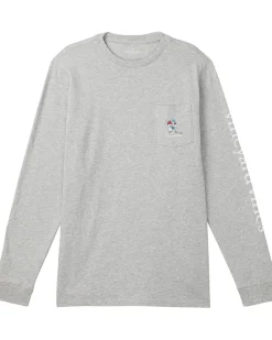 Vineyard Vines Kids Yeti Hockey Legend Long Sleeve Tee (Little Kid/Big Kid)