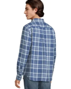 Vineyard Vines Miacomet Plaid Islnd Slub Shirt Men's