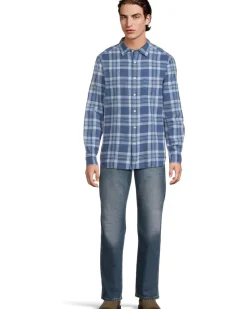 Vineyard Vines Miacomet Plaid Islnd Slub Shirt Men's