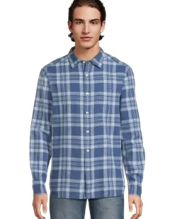 Vineyard Vines Miacomet Plaid Islnd Slub Shirt Men's