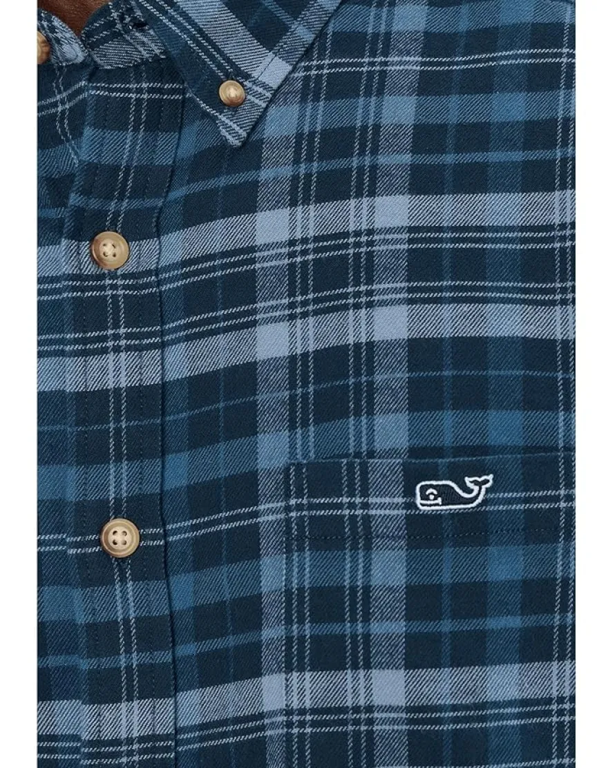 Vineyard Vines Polar Pld Flannel Shirt Men's