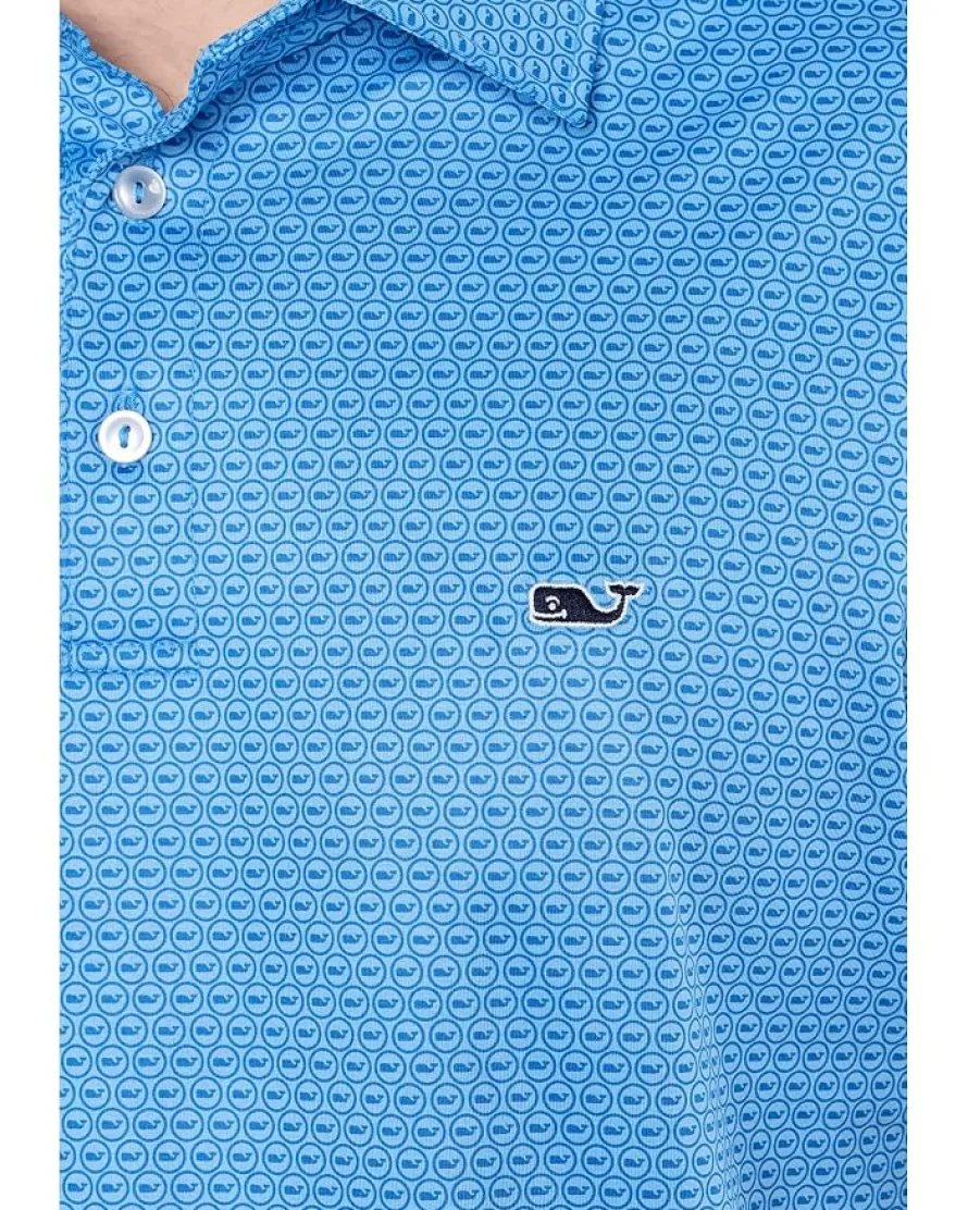 Vineyard Vines Printed Sankaty Polo Men's