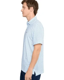 Vineyard Vines Printed Sankaty Polo Men's