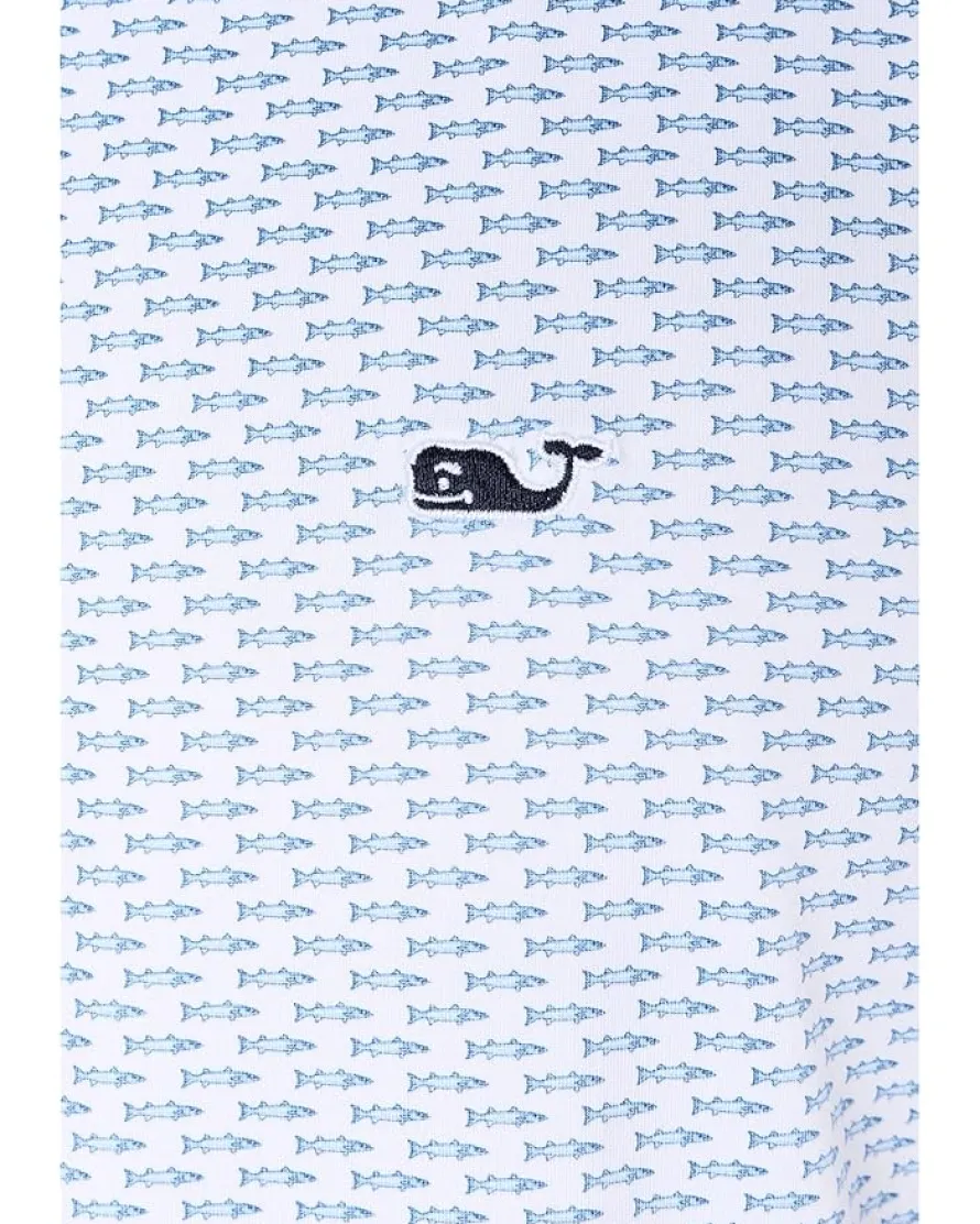 Vineyard Vines Printed Sankaty Polo Men's