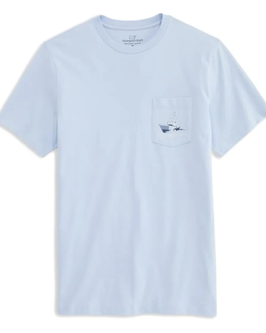 Vineyard Vines Sportfisher Mahi Scenic Short Sleeve Tee Men's