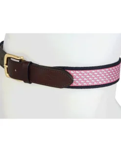 Vineyard Vines Vineyard Whale Canvas Club Belt