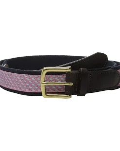 Vineyard Vines Vineyard Whale Canvas Club Belt
