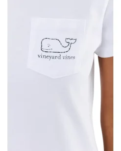 Vineyard Vines Vintage Whale Short Sleeve Pocket Tee Women's