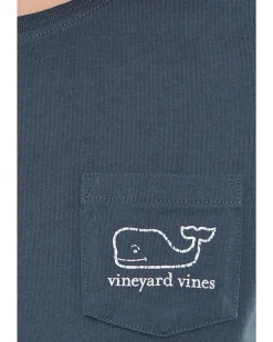 Vineyard Vines Vintage Whale Short Sleeve Pocket Tee Women's