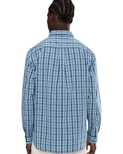 Vineyard Vines Wavecrest Plaidd Perfect Wash Shirt Men's